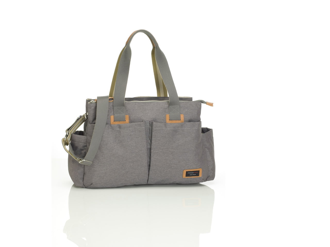Storksak Shoulder Bag Grey Luiertas Storksak Shoulder Bag Grey Luiertas