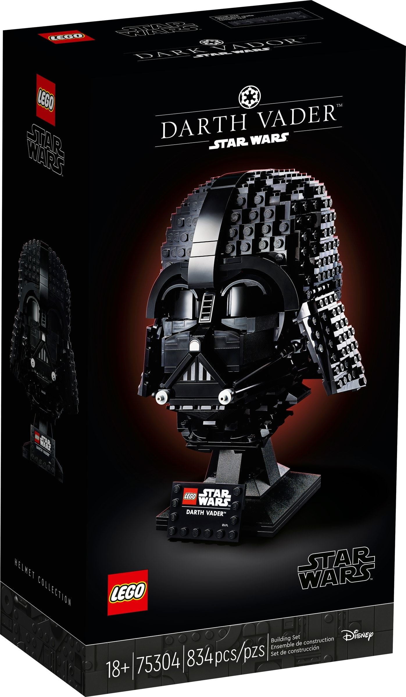 LEGO Star Wars Darth Vader helm 75304 LEGO Star Wars Darth Vader helm 75304