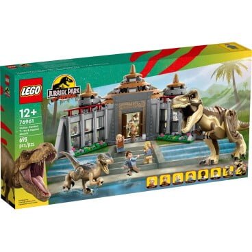 LEGO Jurassic World Bezoekerscentrum T-Rex & Raptor aanval 76961