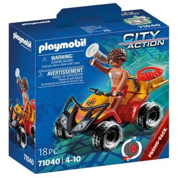 Playmobil City Action Badmeester Quad 71040 Playmobil City Action Badmeester Quad 71040