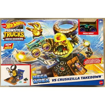 Hot Wheels Monster Trucks Mega-Wrex vs. Crushzilla