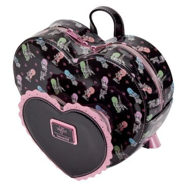 Loungefly Valfre Double Heart mini back pack Bad Bettie Tattoo