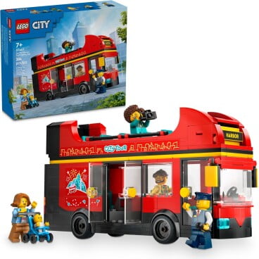 LEGO City Toeristische rode dubbeldekker 60407 LEGO City Toeristische rode dubbeldekker 60407
