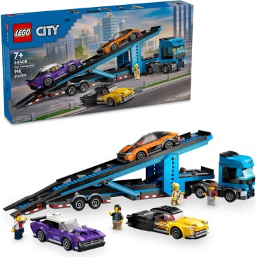 LEGO City Transportvoertuig met sportauto’s 60408 LEGO City Transportvoertuig met sportauto’s 60408