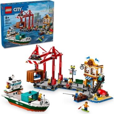 LEGO City Haven met vrachtschip 60422 LEGO City Haven met vrachtschip 60422