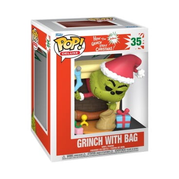 Funko POP 80972 Deluxe – Movies – The Grinch with bag 35