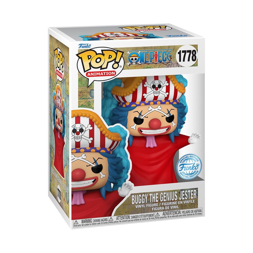 Funko POP 82834 One Piece - Buggy the genius Jester 1778 - KelCha Toys