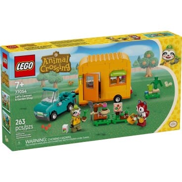 LEGO Animal Crossing – Leifs caravan en tuinwinkel 77054