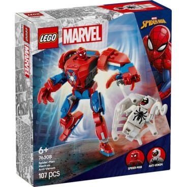 LEGO Marvel Spider-Man mecha vs Anti-Venom 76308