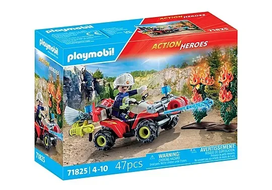 Playmobil Action Heroes Brandweer quad 71825 Speelgoedwinkel