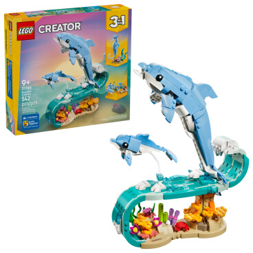 LEGO Creator – Zeedieren: Prachtige dolfijnen – 31385