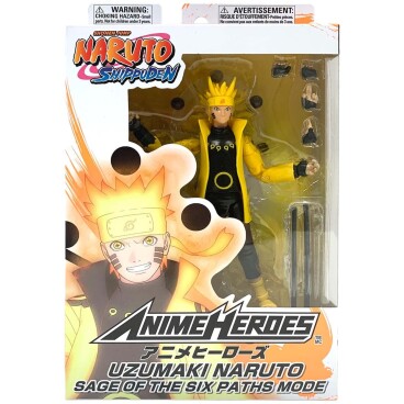 Naruto - Bandai - Anime Heroes - Naruto Sage of Six Paths 17cm