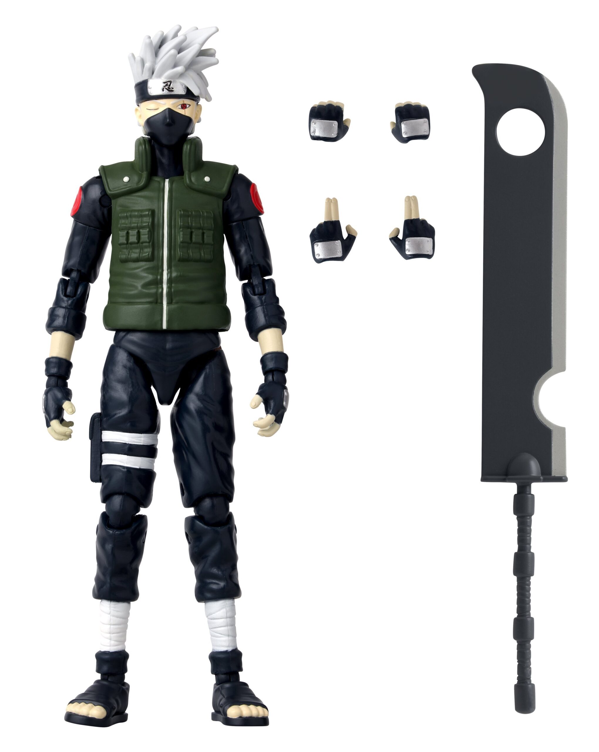 Naruto - Bandai - Anime Heroes - Kakasi Fourth Great Ninja War 17cm