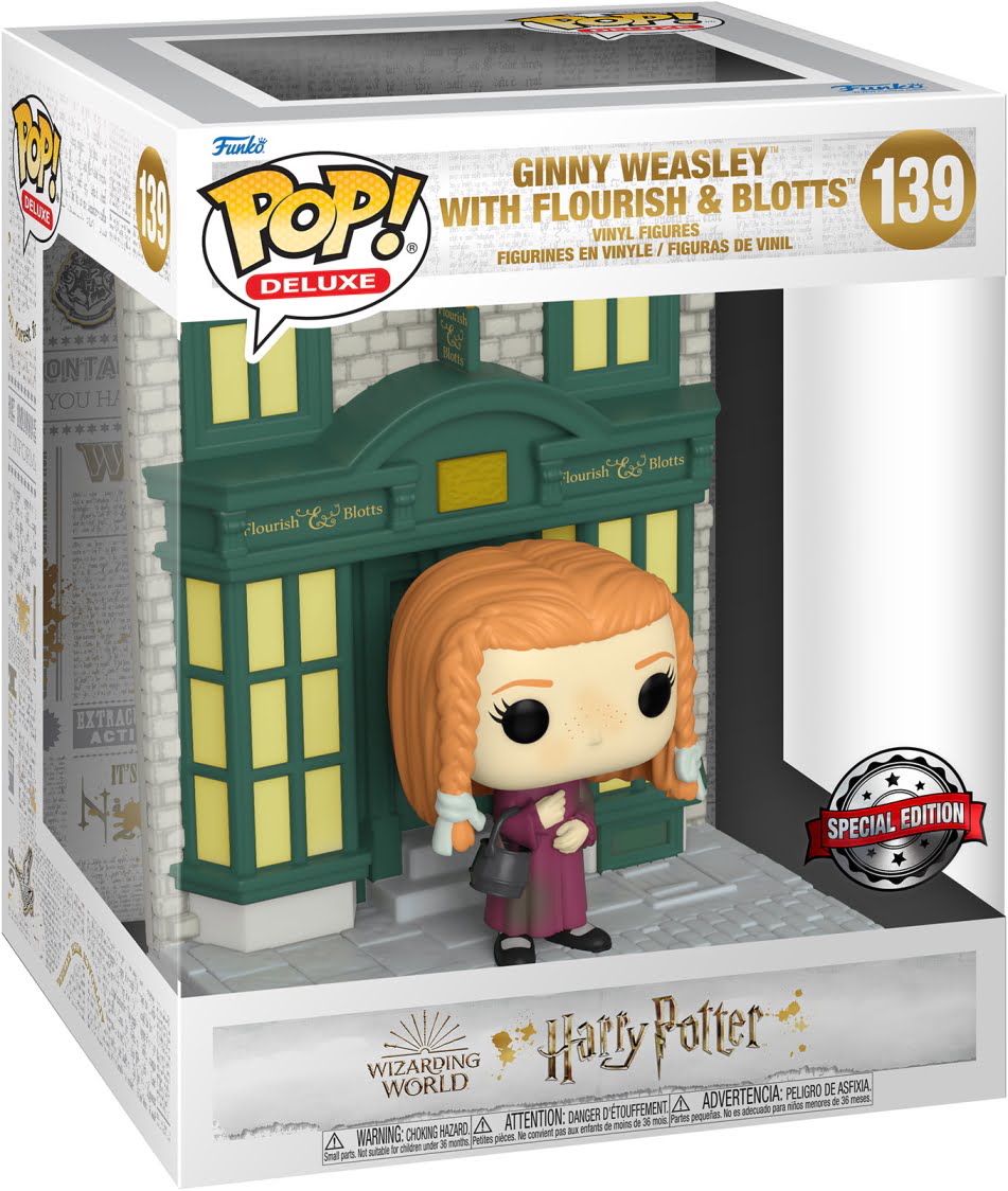 Funko POP! Harry Potter Diagon Alley Flourish & Blotts met Ginny 139