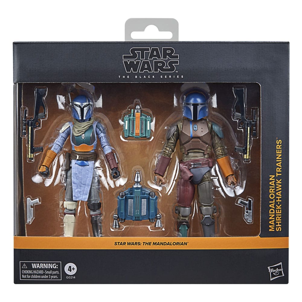Hasbro 235887 Mandalorian Shriek-Hawk trainers 2pack 15cm