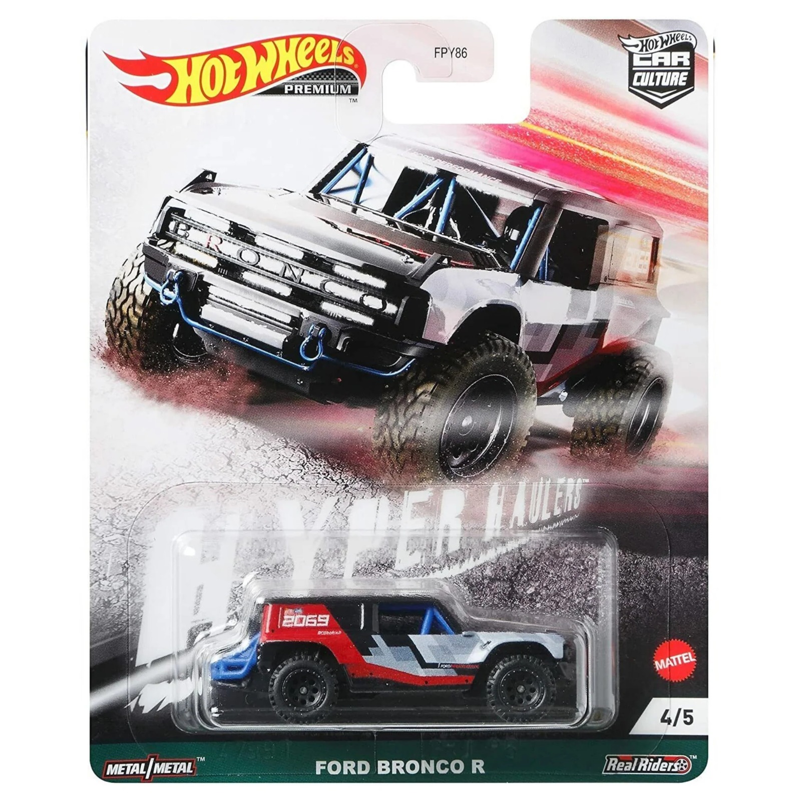 Hot Wheels GRJ85 Premium - Ford Bronco R