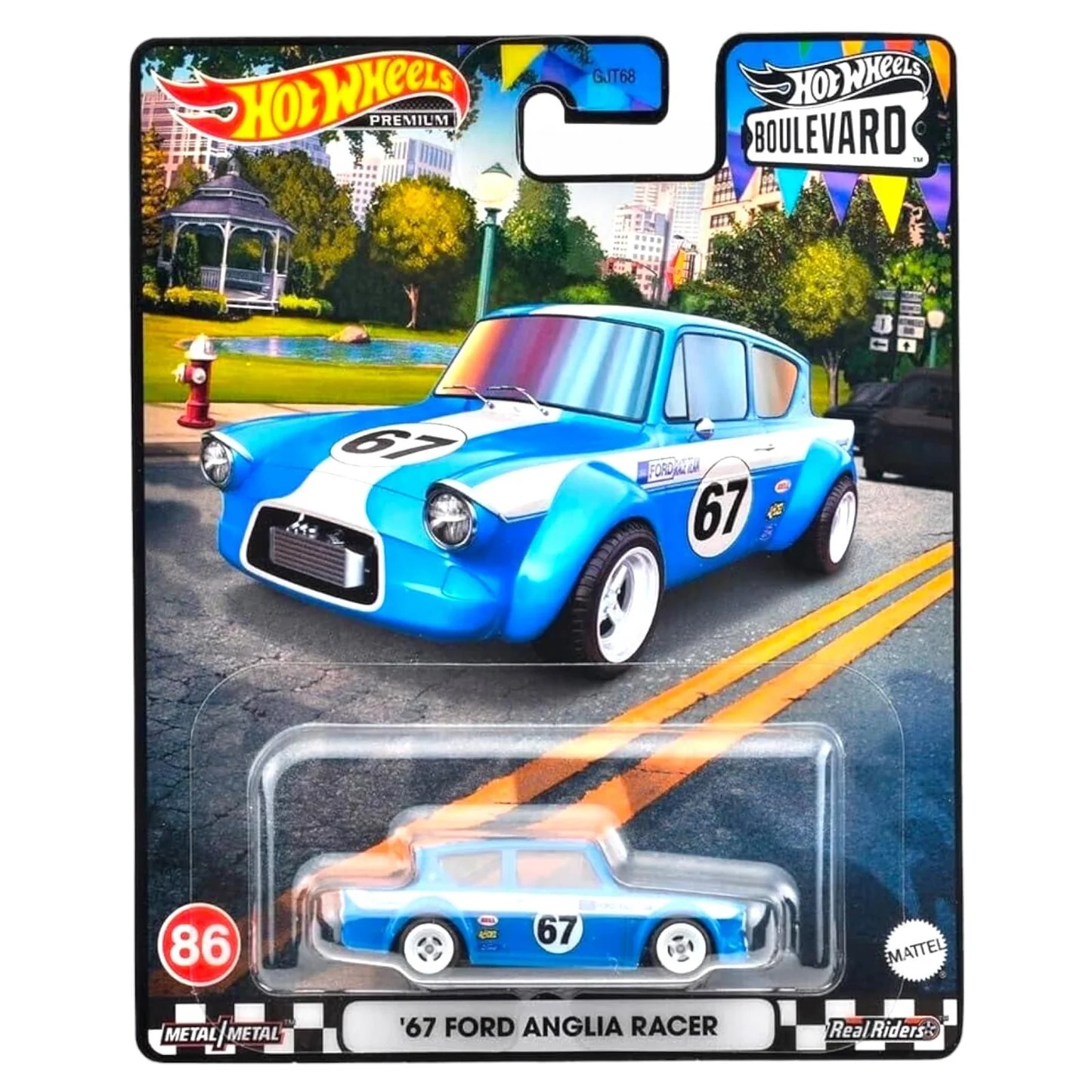 Hot Wheels HKF32 Boulevard - '67 Ford Anglia Racer
