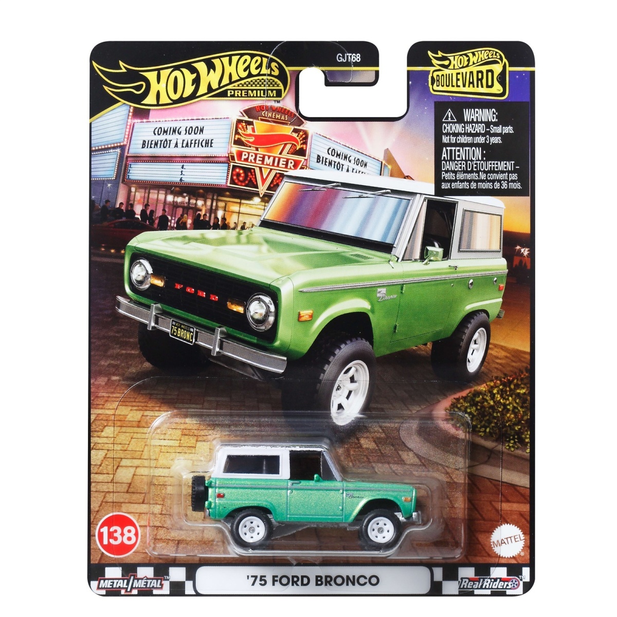 Hot Wheels JBL12 Boulevard - '75 Ford Bronco