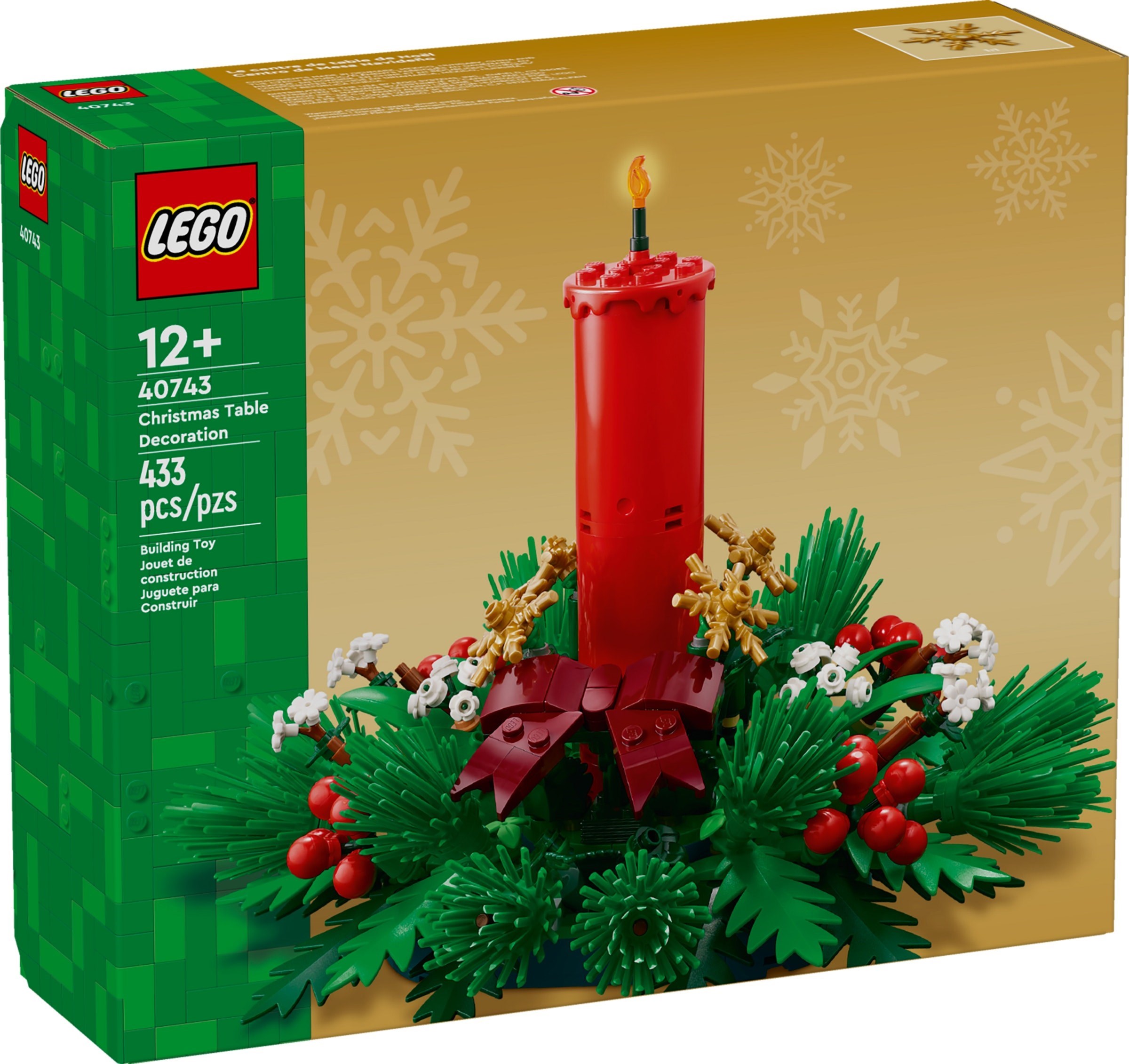 LEGO Christmas - Kersttafeldecoratie 40743