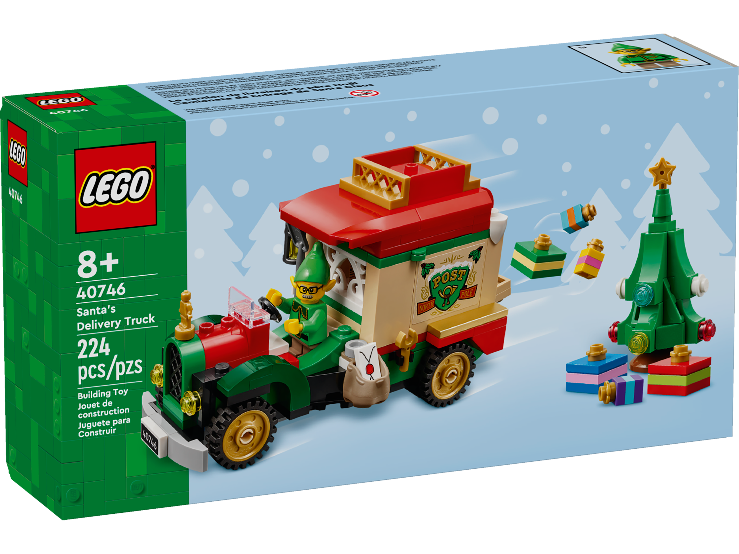 LEGO Christmas - Bezorgtruck van de kerstman 40746