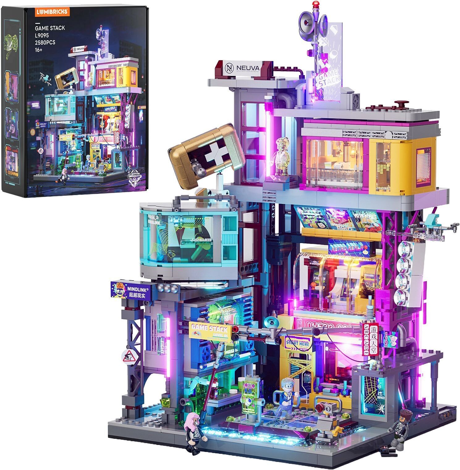 Lumibricks - Neoncity Cyberpunk - Game Stack