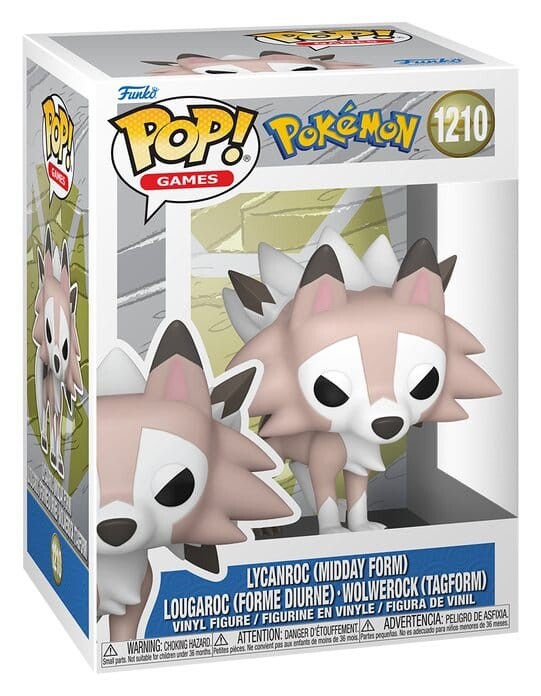 Funko POP 92410 Pokémon - Lycanroc (Midday Form) 1210