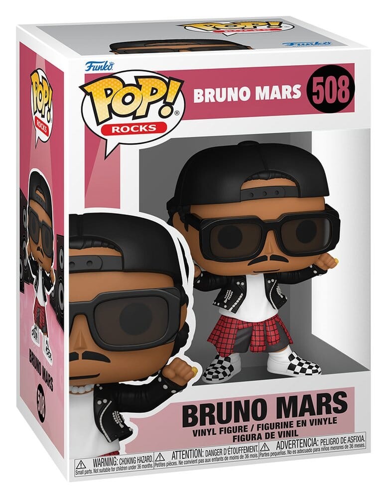 Funko POP 93784 Rocks - Bruno Mars (ATP.) 508