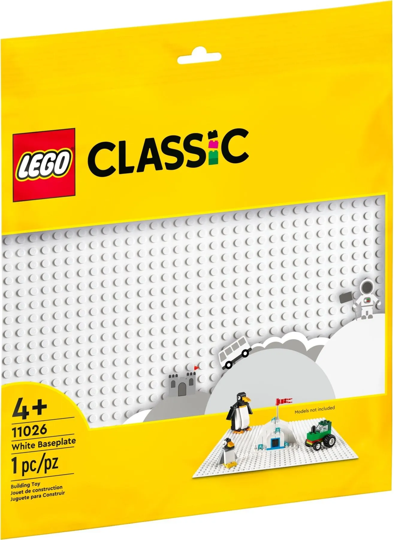 LEGO Classic witte bouwplaat 11026 LEGO Classic witte bouwplaat 11026