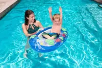 Bestway Opblaasbaar bootje blauw 102 x 69cm