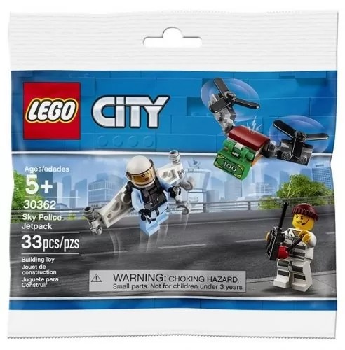 LEGO City Sky Police jetpack polybag