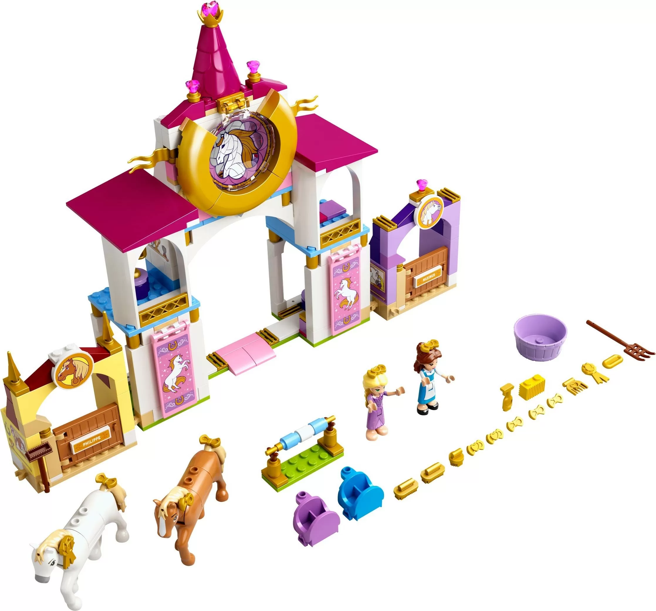 LEGO Disney Belle en Rapunzel’s koninklijke paardenstal 43195 LEGO Disney Belle en Rapunzel’s koninklijke paardenstal 43195