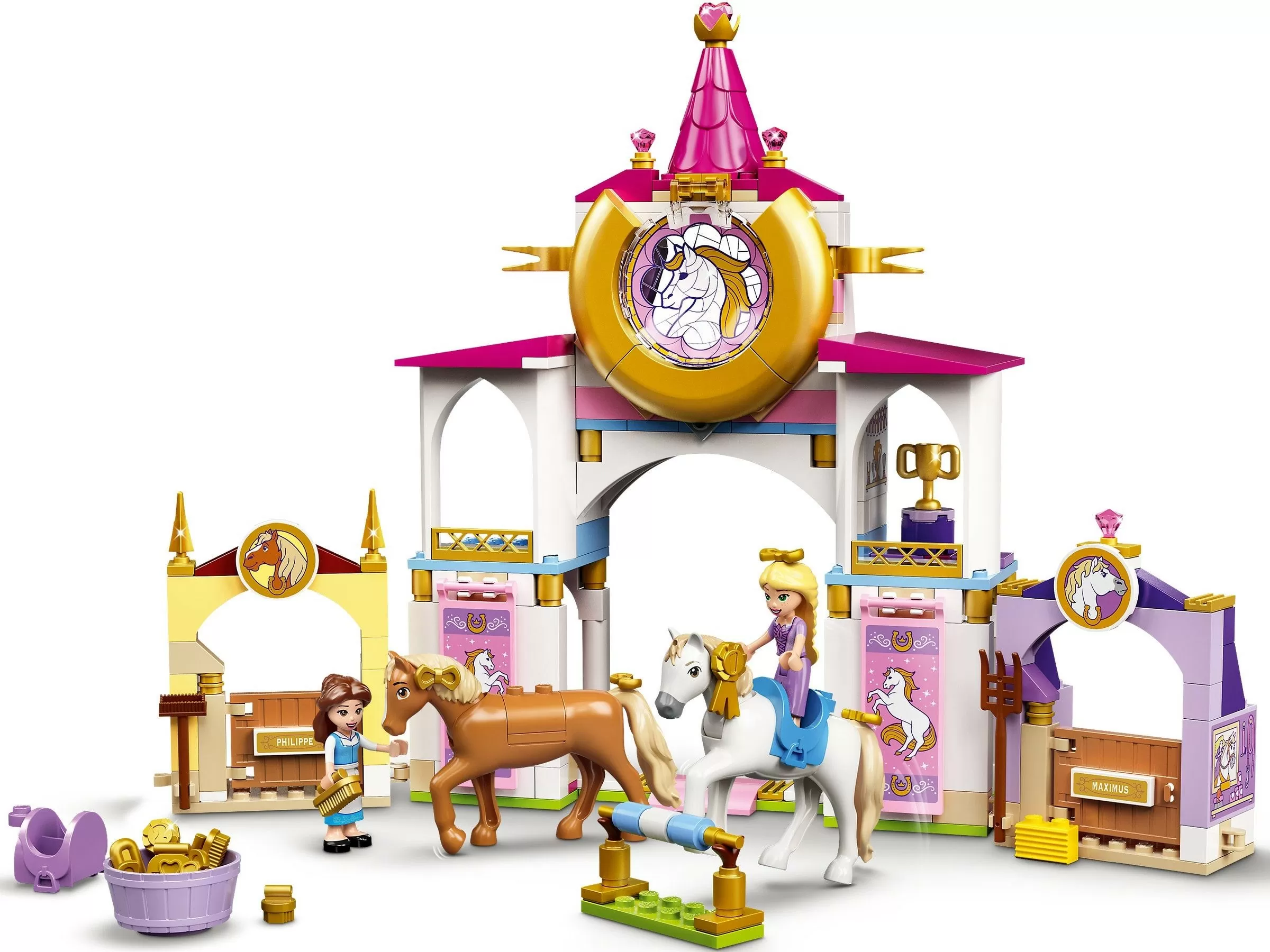 LEGO Disney Belle en Rapunzel’s koninklijke paardenstal 43195 LEGO Disney Belle en Rapunzel’s koninklijke paardenstal 43195