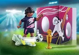 Playmobil Special Plus Voetbalster met doelmuur 70875