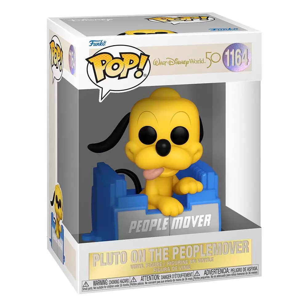 Funko POP! Disney Pluto on the people mover 1164