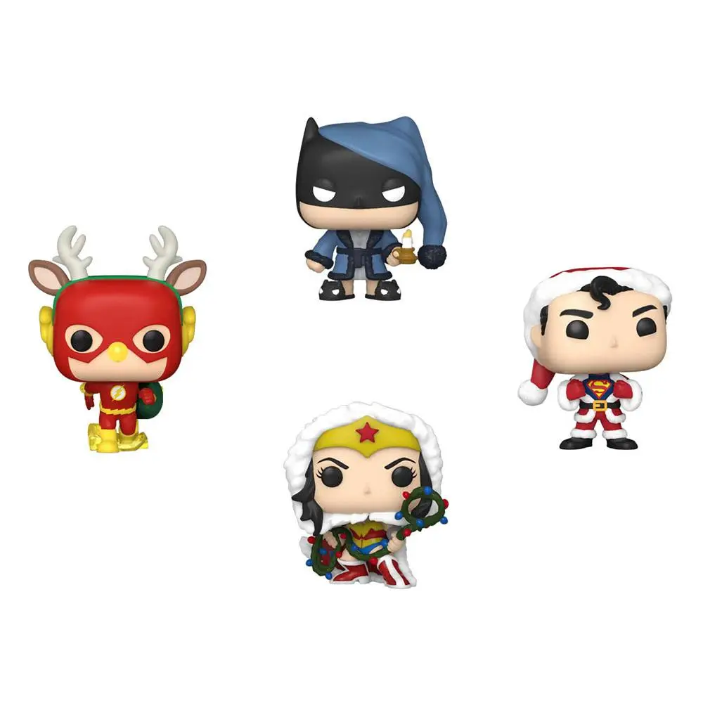 Funko POP 65542 DC Holiday Tree box 4pcs