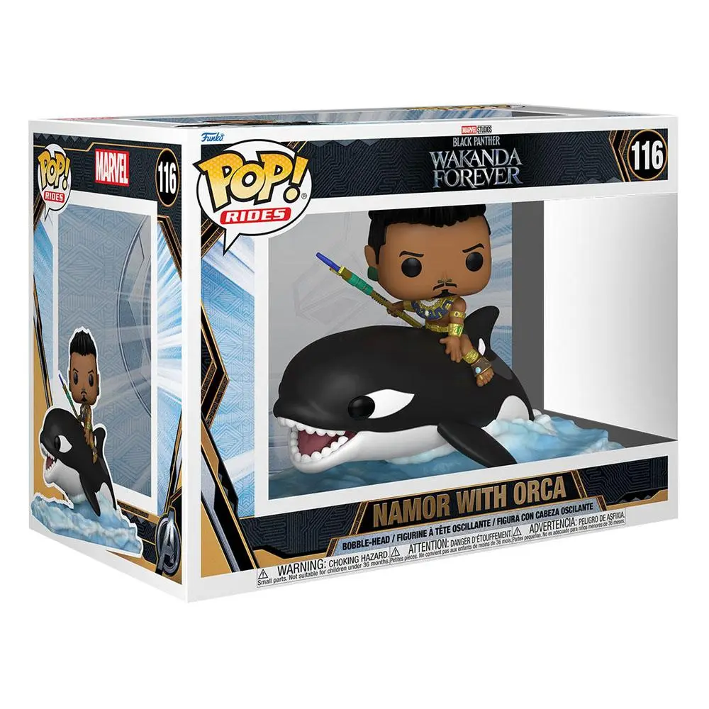 Funko POP 66721 BPWF – Namor with Orca 116