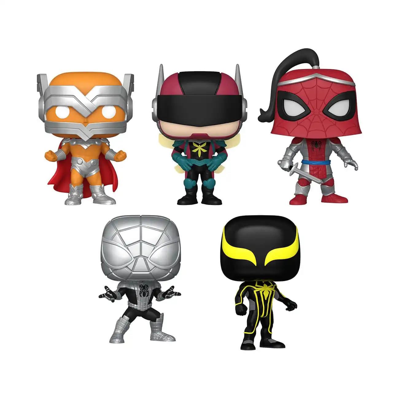 Funko POP 62281 Marvel - 5-pack Spider-man - KelCha Toys