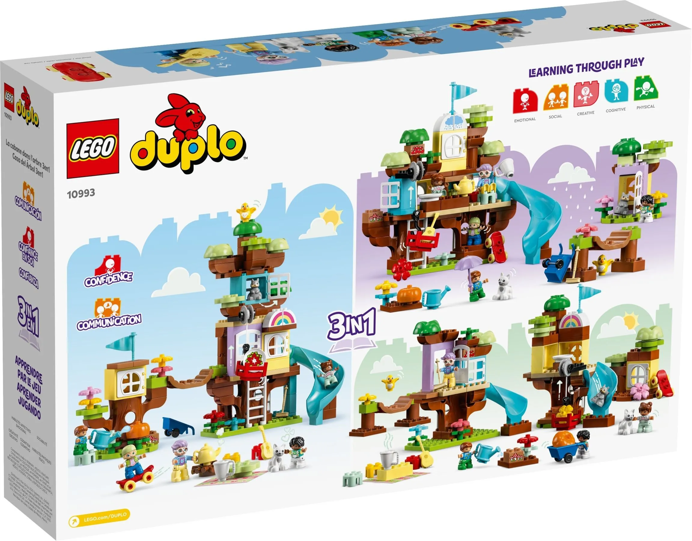 LEGO DUPLO 3 in 1 Boomhut 10993 LEGO DUPLO 3 in 1 Boomhut 10993
