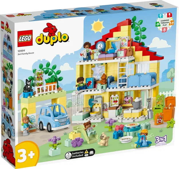 LEGO DUPLO 3in1 Familiehuis 10994 LEGO DUPLO 3in1 Familiehuis 10994