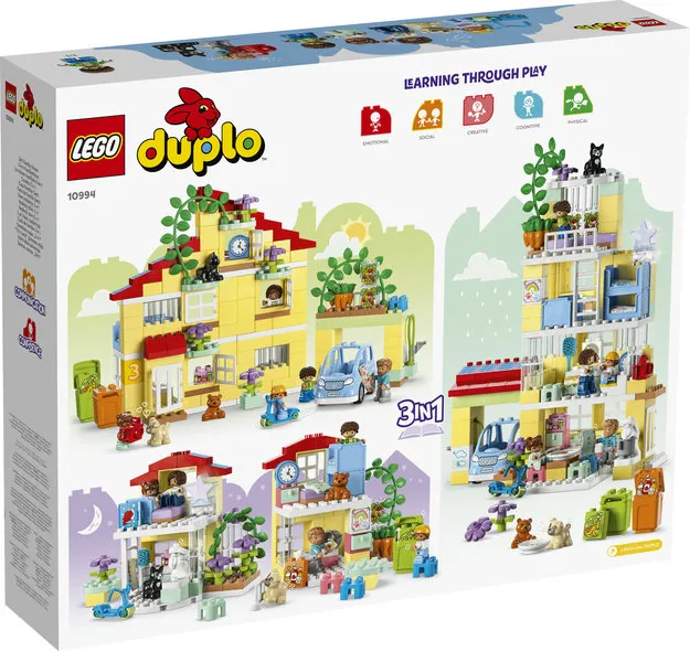 LEGO DUPLO 3in1 Familiehuis 10994 LEGO DUPLO 3in1 Familiehuis 10994