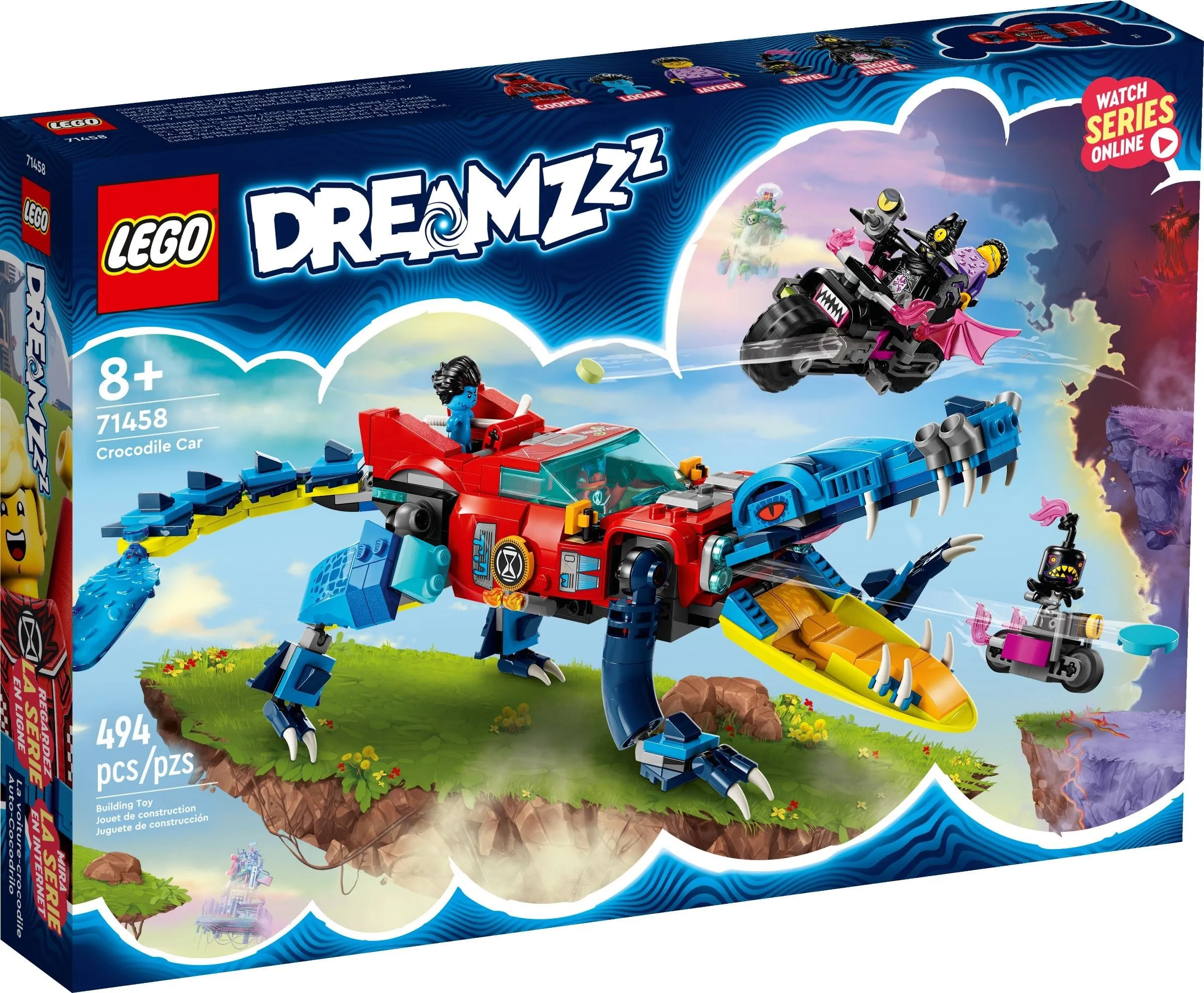 LEGO DreamZzz Krokodilauto 71458 LEGO DreamZzz Krokodilauto 71458