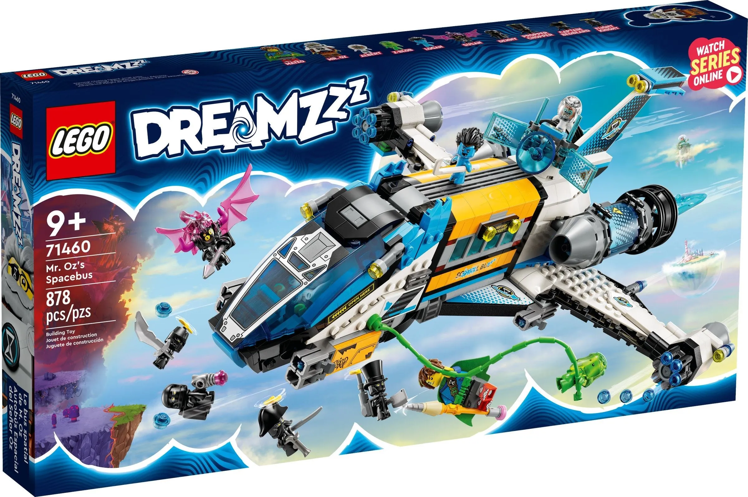 LEGO DreamZzz De ruimtebus van meneer Oz 71460 LEGO DreamZzz De ruimtebus van meneer Oz 71460