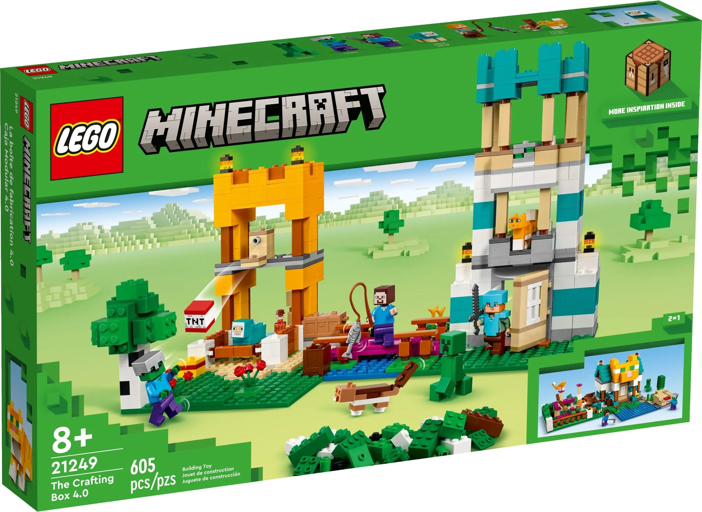 LEGO Minecraft The Crafting Box 4.0 21249 LEGO Minecraft The Crafting Box 4.0 21249