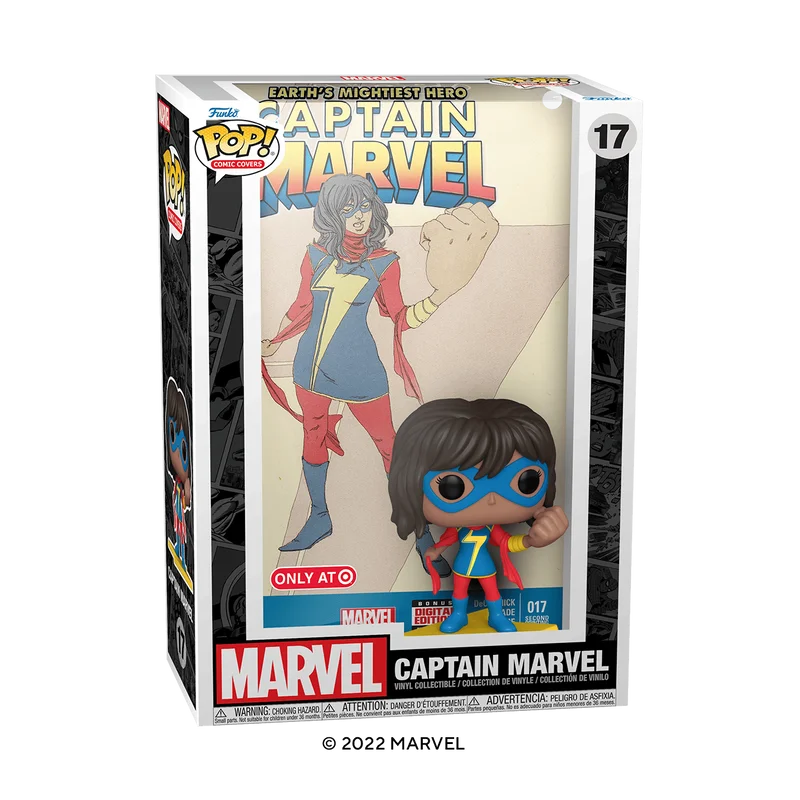 Funko POP 66644 Marvel Comic Cover – Captain Marvel 17