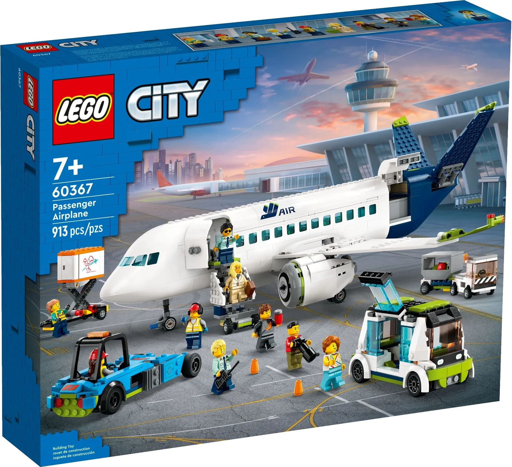 LEGO City Passagiersvliegtuig 60367