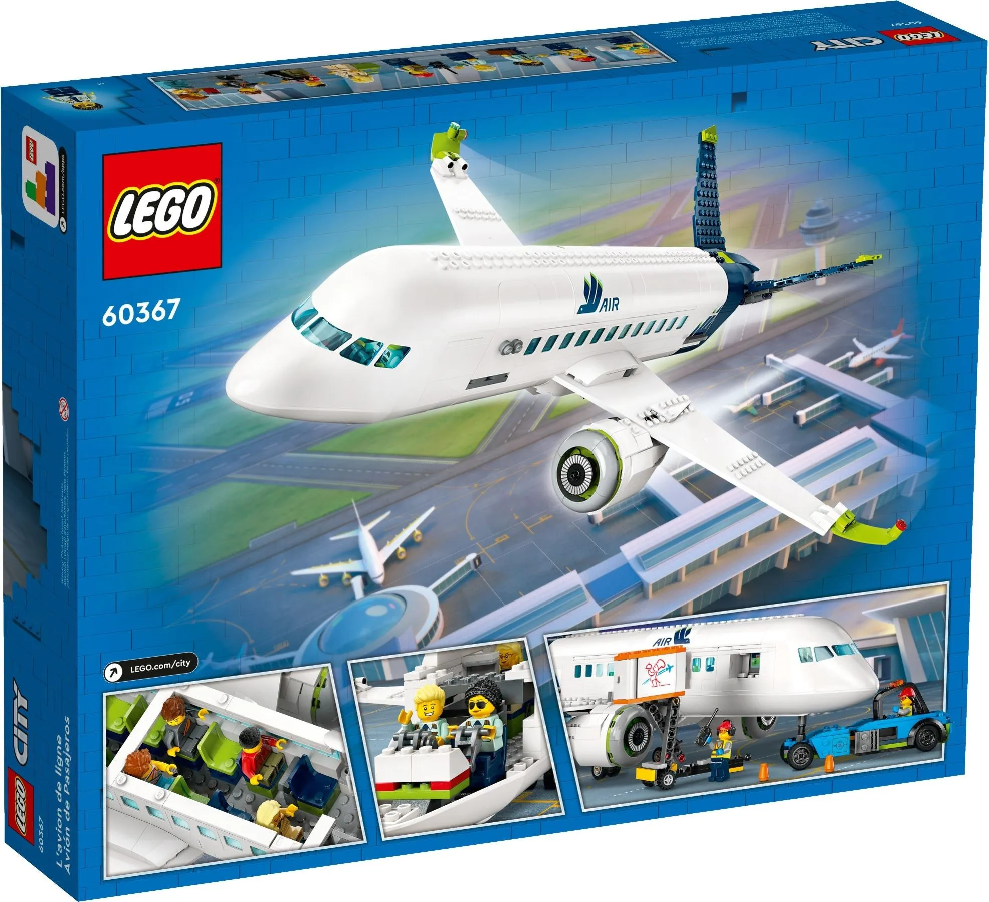LEGO City Passagiersvliegtuig 60367