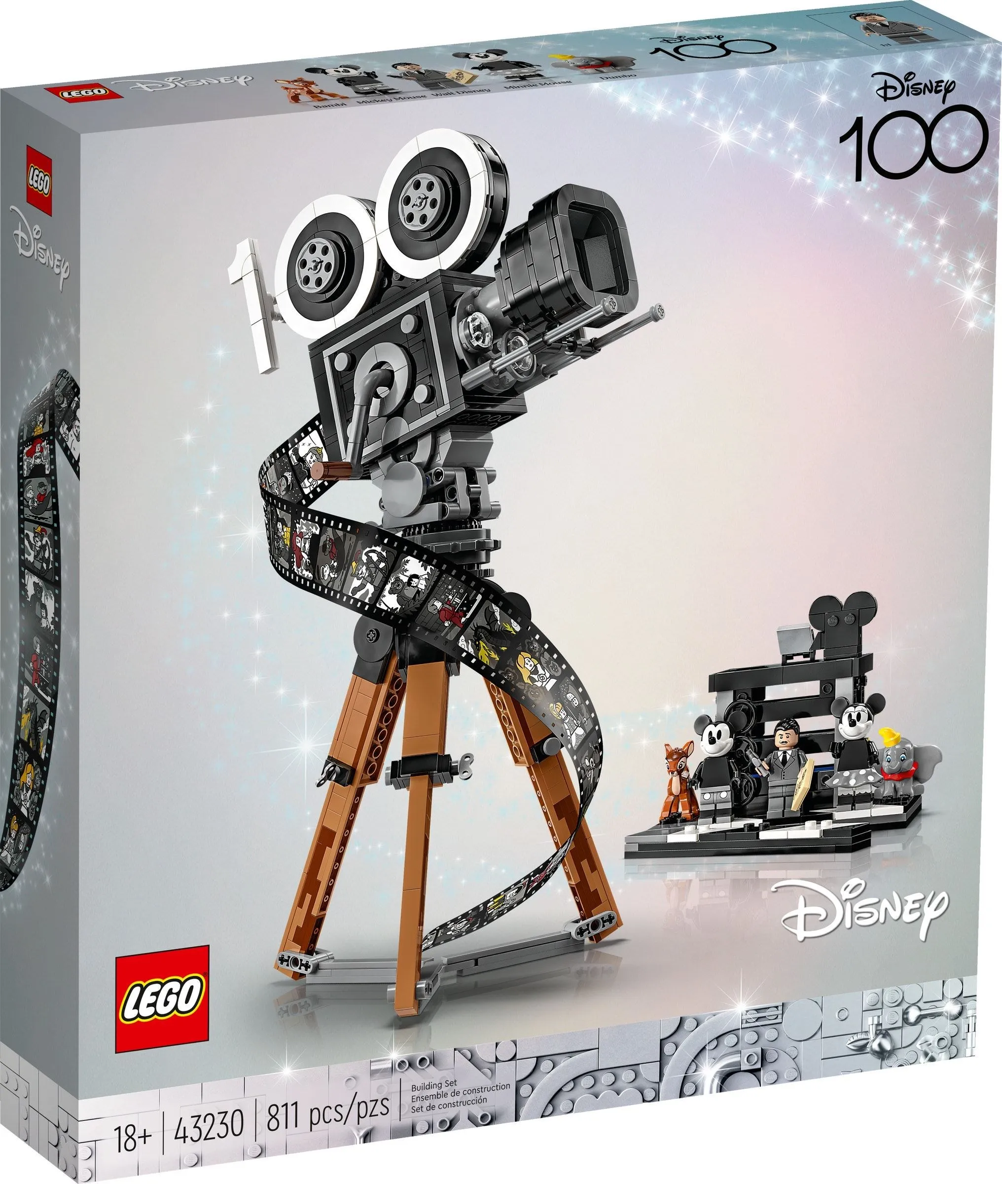 LEGO Disney Walt Disney eerbetoon camera 43230 LEGO Disney Walt Disney eerbetoon camera 43230