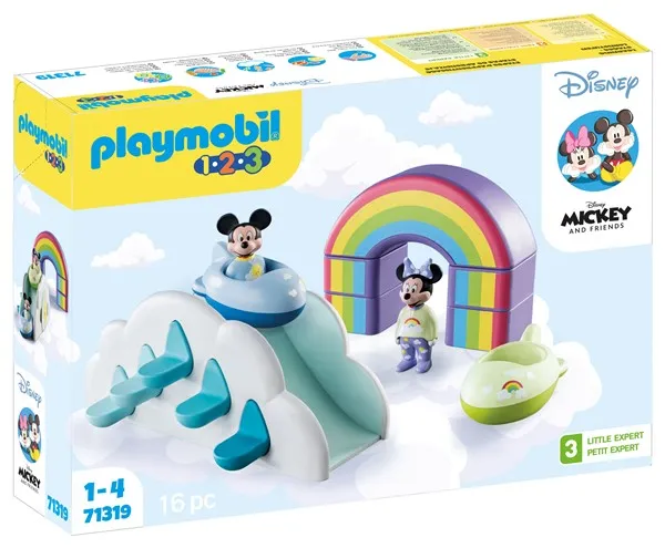 Playmobil 1.2.3 Mickey Mouse Wolkenhuis 71319