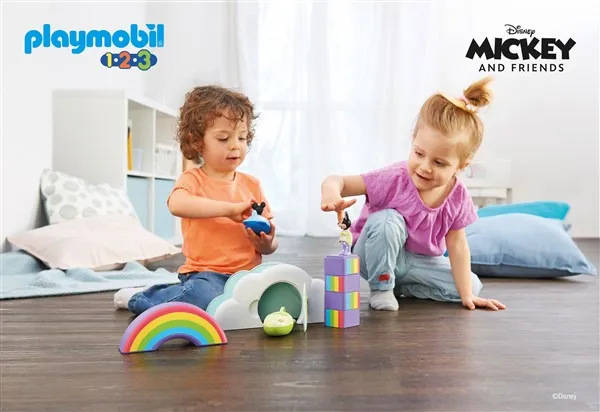 Playmobil 1.2.3 Mickey Mouse Wolkenhuis 71319