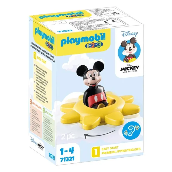 Playmobil 1.2.3 Mickey Mouse Draaiende zon 71321